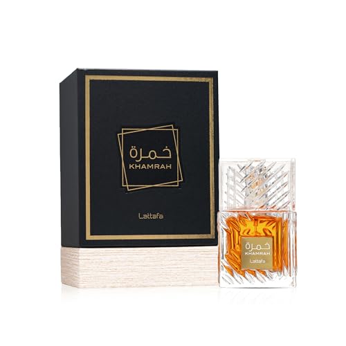 Lattafa Khamrah fragrance packaging