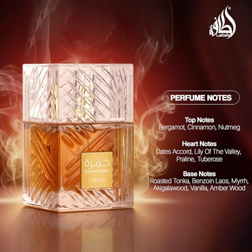 Lattafa Khamrah aromatic spicy scent