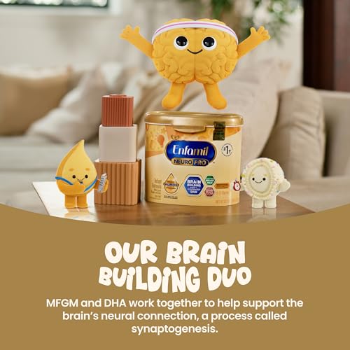 Infant nutrition information on Enfamil NeuroPro box