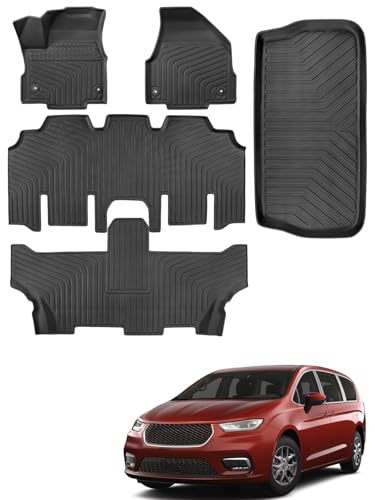 CarQiWireless floor mats for Chrysler Pacifica