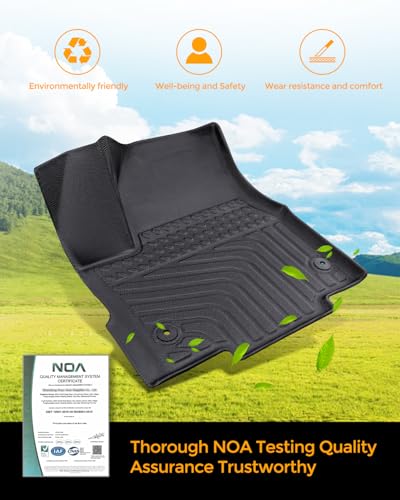 Pacifica floor mat set overview
