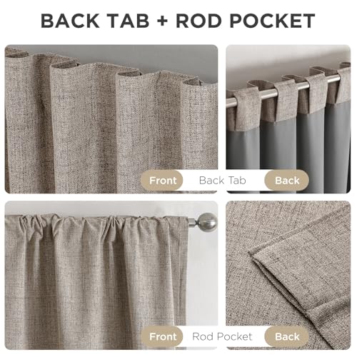 Joydeco blackout curtain liner demonstration