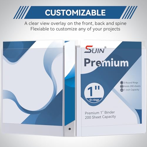 SUIN binder interior pockets