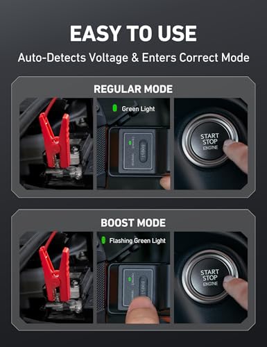 Included accessories for AstroAI S8 jump box