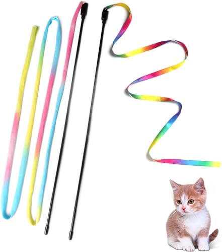 M JJYPET 2PCS Cat Wand Toys