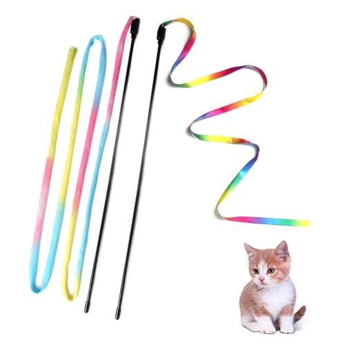 Storage view of cat wand toys