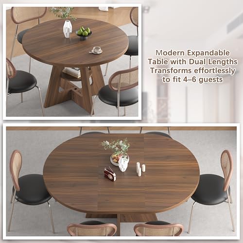 Fabulcozy dining table storage shelf detail
