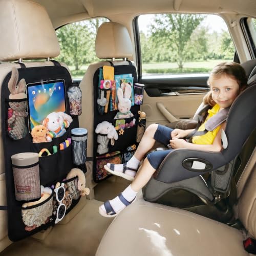 ULEEKA car organizer installed in a vehicle