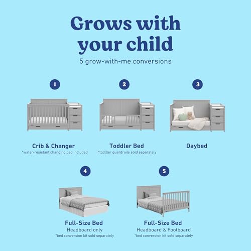 Close up of the changing table storage shelves
