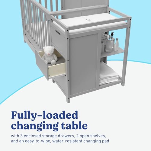 Graco Hadley crib in a nursery setting