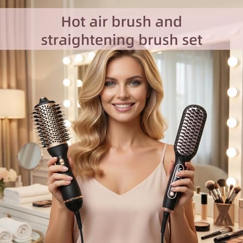 Ceramic titanium alloy barrel of the Hupifaz hot air brush