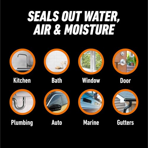 Gorilla waterproof caulk cartridge nozzle and cap