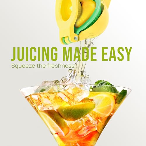 Citrus press showing dual juice bowls
