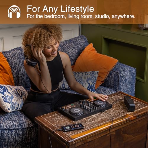 AlphaTheta DDJ-FLX2 lifestyle shot