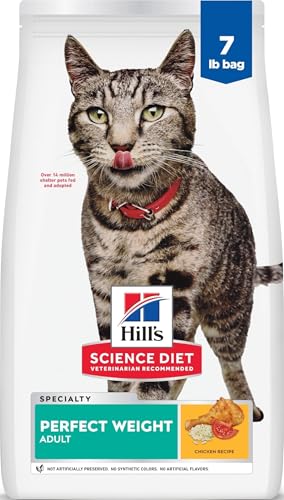 Hill's Science Diet Adult Perfect Weight Dry Cat Food bag front