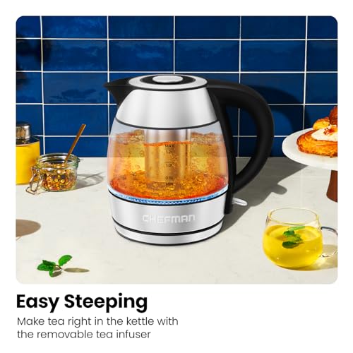 Chefman Kettle with Tea Infuser