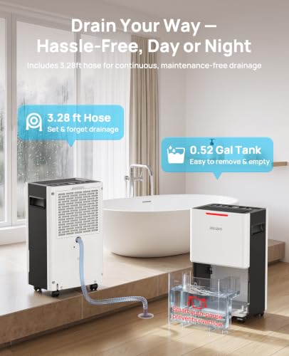 Removable water tank for Aiusevo 21-Pint unit