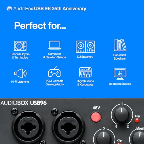 PreSonus AudioBox 96 side profile