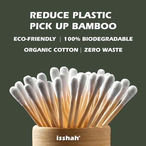 Double tipped cotton swab white tips
