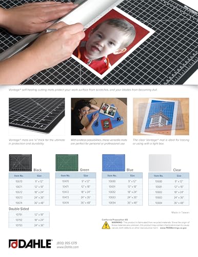 Flat lay of Dahle self-healing mat