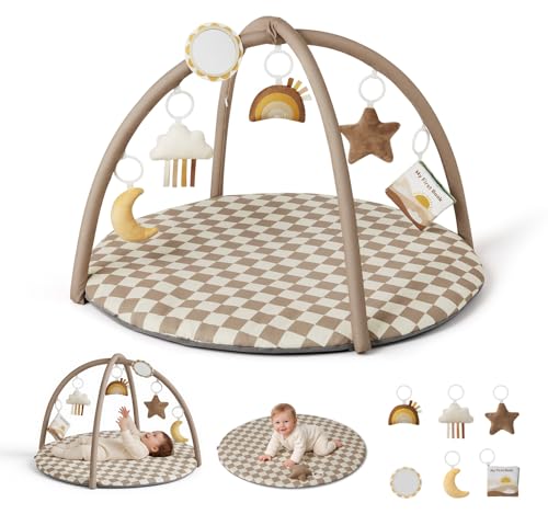 Blissful Diary baby gym mat top view