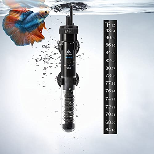 DaToo D1 50W submersible aquarium heater unit