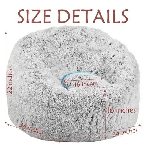 Side view of Aodenge memory foam sofa chair
