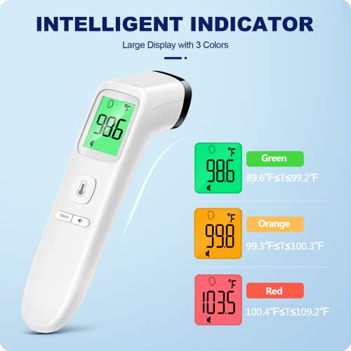 Digital display showing temperature reading