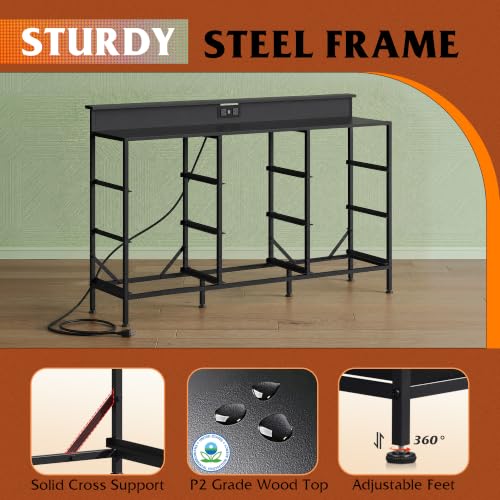 WLIVE black dresser assembled in living room setting