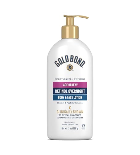Gold Bond Age Renew Retinol lotion bottle front