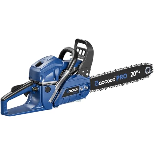 20 inch chainsaw bar and chain detail