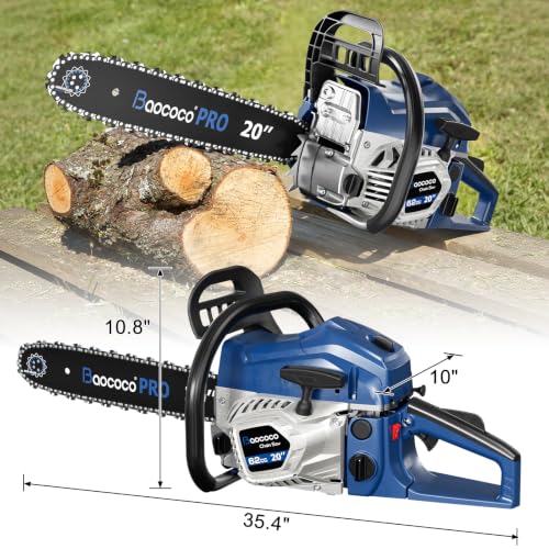 Chainsaw handle and trigger controls
