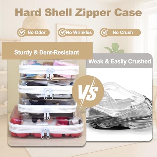 Medium WELPIRT hard shell zipper case side view
