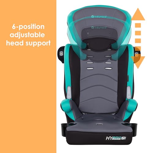 Rear view of Baby Trend booster seat