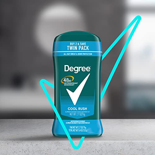 Close up of Degree Men 2.7 oz container