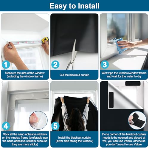 Instructional guide for measuring and cutting Petaholic curtains