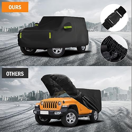 Car cover folded inside waterproof bag