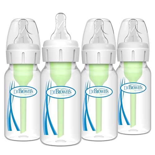Dr. Brown's Anti-Colic Options+ Narrow Baby Bottle set