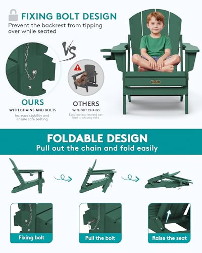 Ergonomic slatted backrest of SERWALL outdoor chair