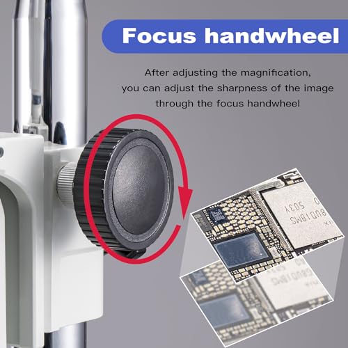 Kaisi Soldering Microscope with LED ring light