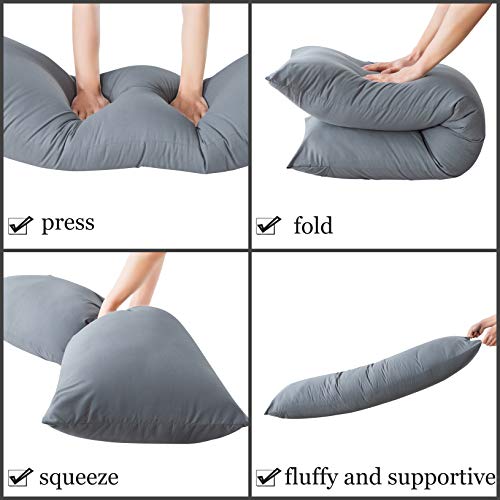 ELNIDO QUEEN body pillow packaging and accessory set