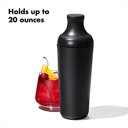 OXO cocktail shaker components