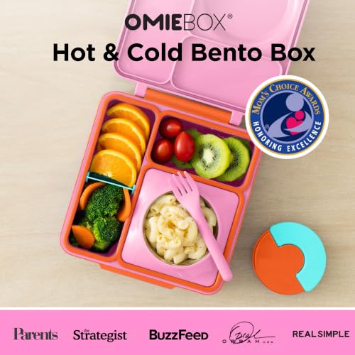 OmieBox bento lunch container open view