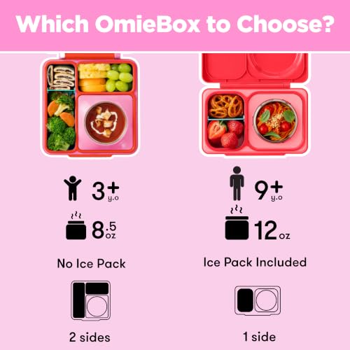 Omie insulated food jar inside bento box