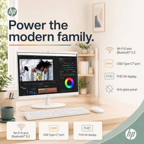 Close-up of HP webcam and microphone