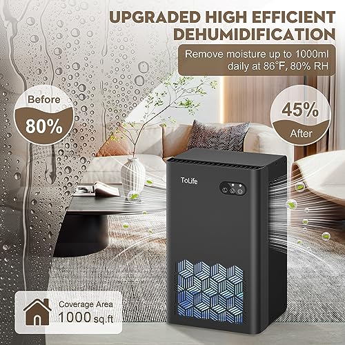 ToLife dehumidifier side profile with handle
