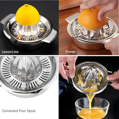 Citrus juicer sieve with juice drainage slits