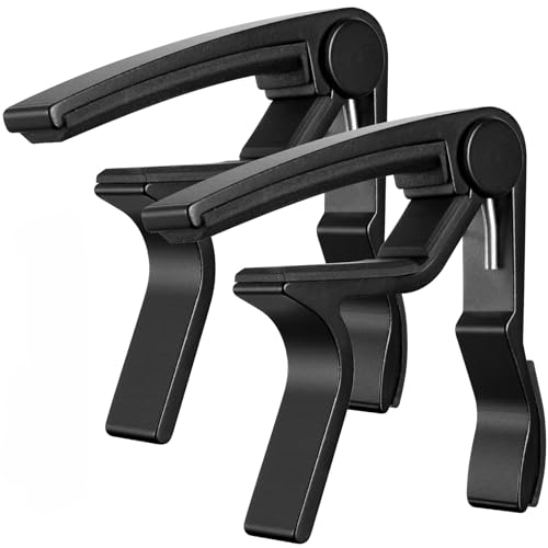 WOGOD 2Pack Guitar Capo black set