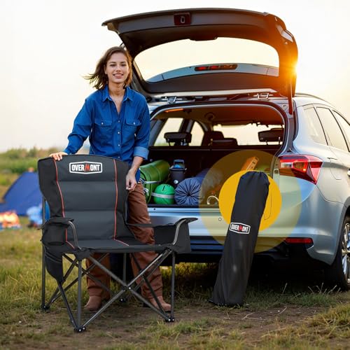 Overmont Oversized Camping Chair for adults