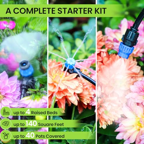 Tubing and connectors for Bonviee irrigation